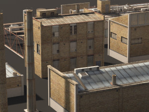 industry building kit Modèle 3D