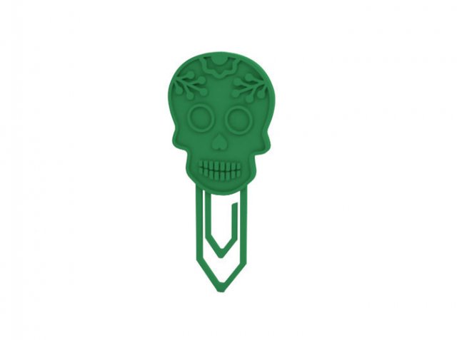 paper clip 3D 프린트 모델 .c4d .max .obj .3ds .fbx .stl .blend 