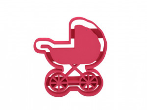 cookie cutter 3Dプリントモデル