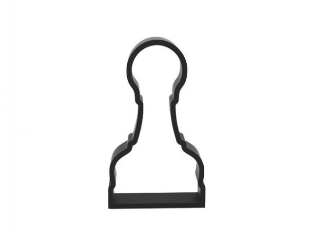 cookie cutter 3D Print Model .c4d .max .obj .3ds .fbx .stl .blend 