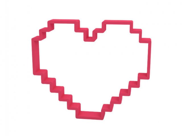 cookie cutter 3Dプリントモデル .c4d .max .obj .3ds .fbx .stl .blend 