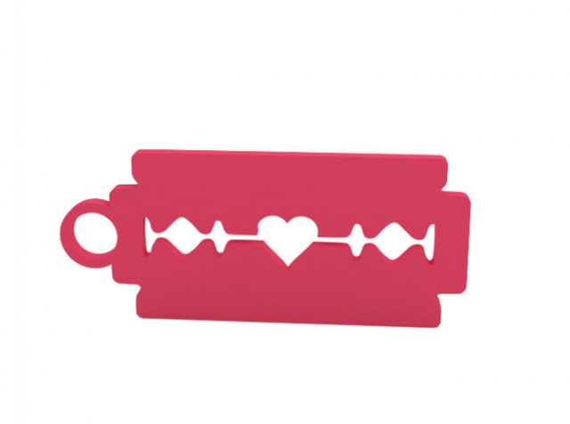 keychain 3D Принт Модель .c4d .max .obj .3ds .fbx .stl .blend 