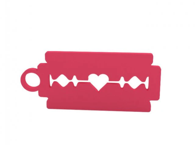 keychain 3D Print Model .c4d .max .obj .3ds .fbx .stl .blend 