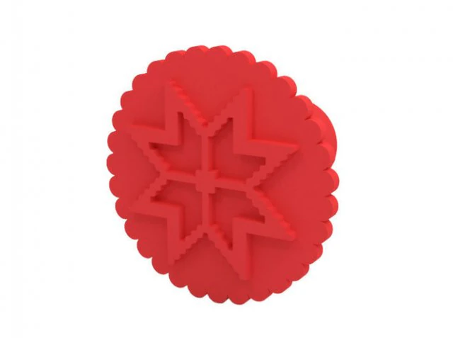 饼干邮票-邮票 3D 打印模型 .c4d .max .obj .3ds .fbx .stl .blend 