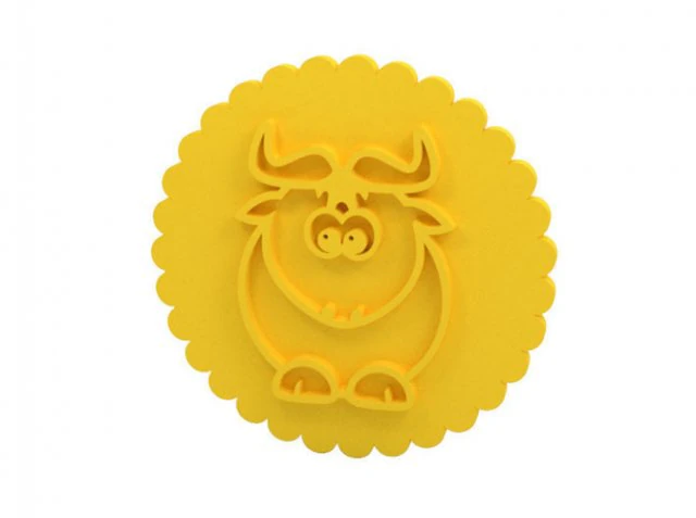 cookie stamp - stamp 3D Print Model .c4d .max .obj .3ds .fbx .stl .blend