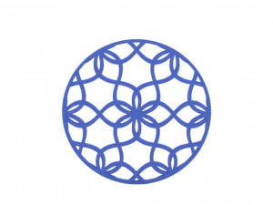 tatakan gelas Model Cetak 3D