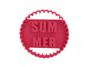 饼干切割机 3D 打印模型