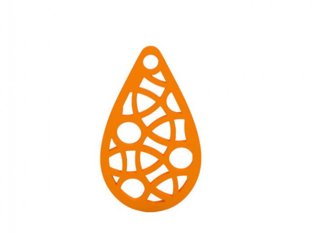earring 3Dプリントモデル .c4d .max .obj .3ds .fbx .stl .blend