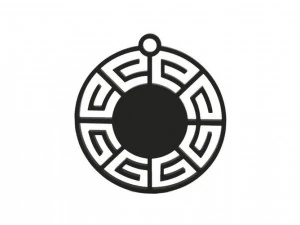 イヤリング 3Dプリントモデル