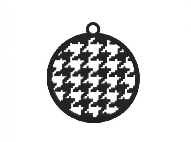 earring Model Cetak 3D .c4d .max .obj .3ds .fbx .stl .blend
