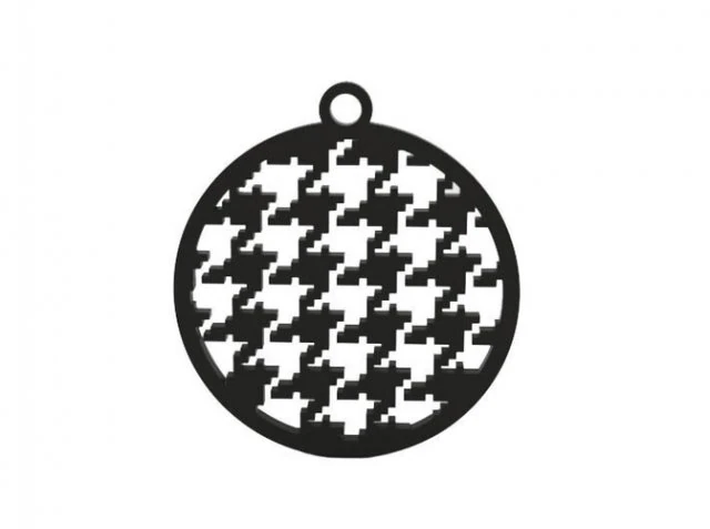 earring 3D Print Model .c4d .max .obj .3ds .fbx .stl .blend 