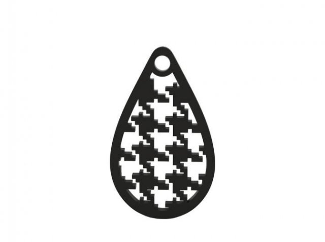 earring 3D 프린트 모델 .c4d .max .obj .3ds .fbx .stl .blend 
