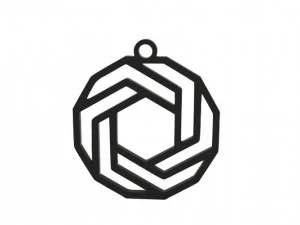 сережка 3D Принт Модель