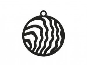 orecchino Modello di stampa 3D