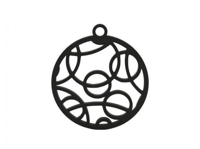 earring 3D Print Model .c4d .max .obj .3ds .fbx .stl .blend