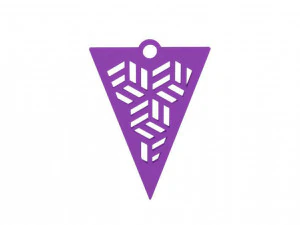 brinco Modelo de Impressão 3D