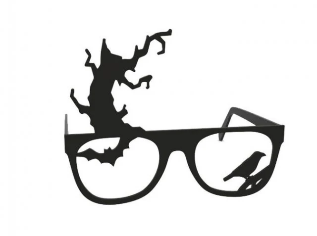glasses 3D Print Model .c4d .max .obj .3ds .fbx .stl .blend 