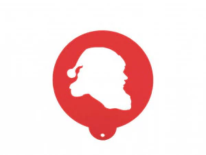 कॉफ़ी - खाद्य स्टेंसिल 3D प्रिंट मॉडल