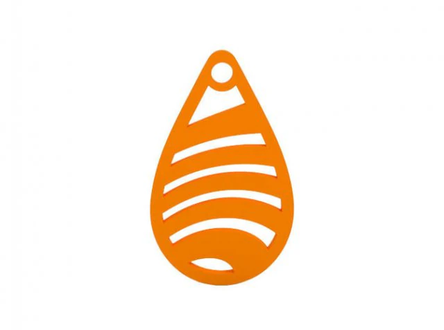 earring 3D Print Model .c4d .max .obj .3ds .fbx .stl .blend