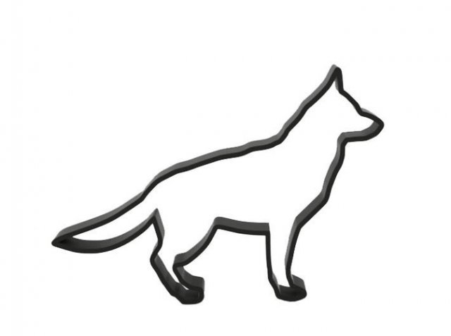 cookie cutter 3D Принт Модель .c4d .max .obj .3ds .fbx .stl .blend