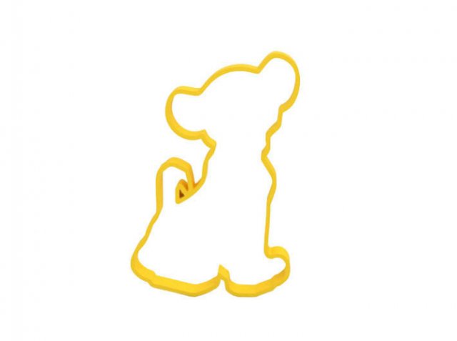 cookie cutter Model Cetak 3D .c4d .max .obj .3ds .fbx .stl .blend 