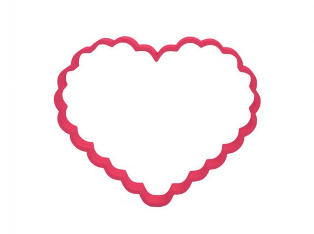 cookie cutter 3D Print Model .c4d .max .obj .3ds .fbx .stl .blend 