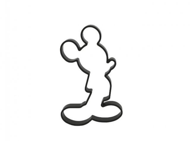 cookie cutter 3D प्रिंट मॉडल .c4d .max .obj .3ds .fbx .stl .blend 