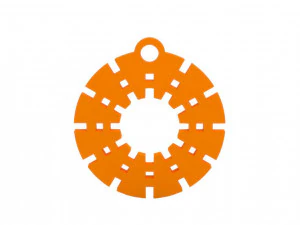 brinco Modelo de Impressão 3D