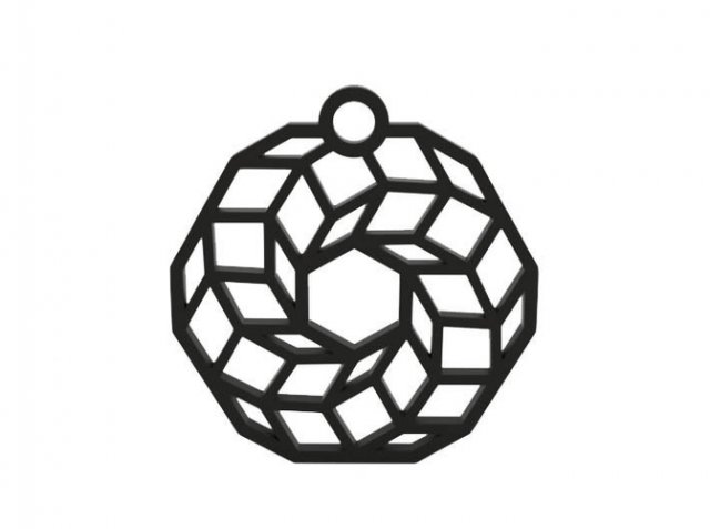 earring 3D 打印模型 .c4d .max .obj .3ds .fbx .stl .blend 