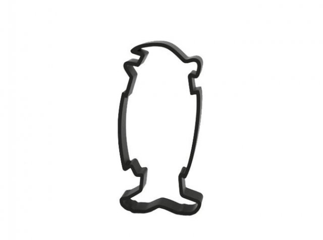 cookie cutter 3Dプリントモデル .c4d .max .obj .3ds .fbx .stl .blend 