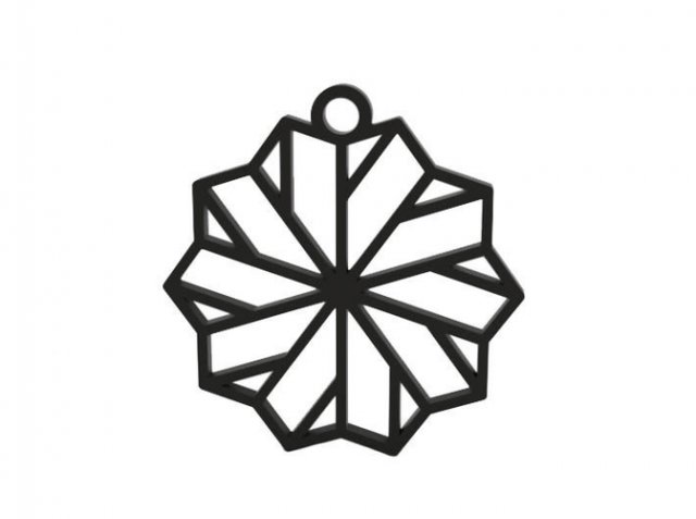 earring 3D-printmodel .c4d .max .obj .3ds .fbx .stl .blend 