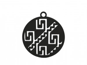 イヤリング 3Dプリントモデル