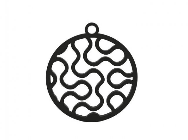 earring Modello di stampa 3D .c4d .max .obj .3ds .fbx .stl .blend 