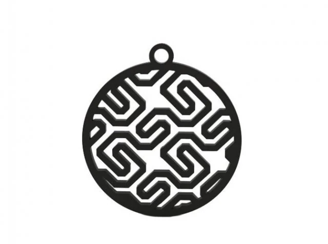 earring 3D Print Model .c4d .max .obj .3ds .fbx .stl .blend 