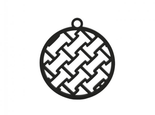 earring 3D Print Model .c4d .max .obj .3ds .fbx .stl .blend 