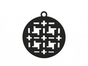 Ohrring 3D Druckmodell