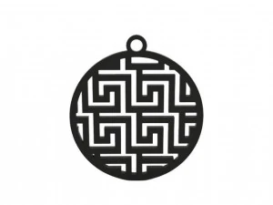 Ohrring 3D Druckmodell