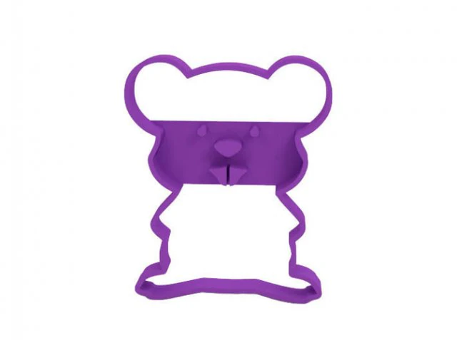 cookie cutter 3D Print Model .c4d .max .obj .3ds .fbx .stl .blend 