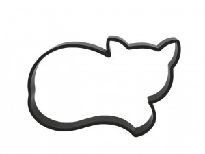cookie cutter 3D-printmodel