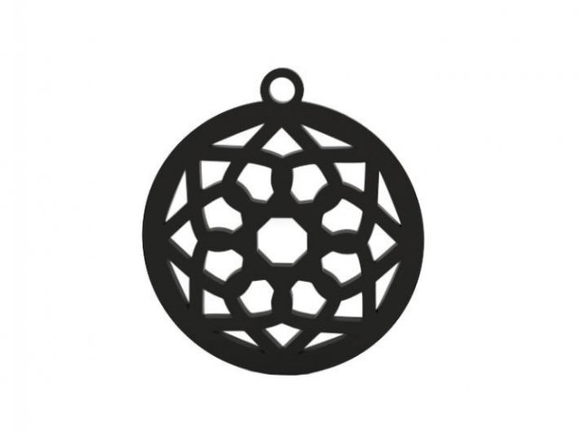 earring Model Cetak 3D .c4d .max .obj .3ds .fbx .stl .blend 