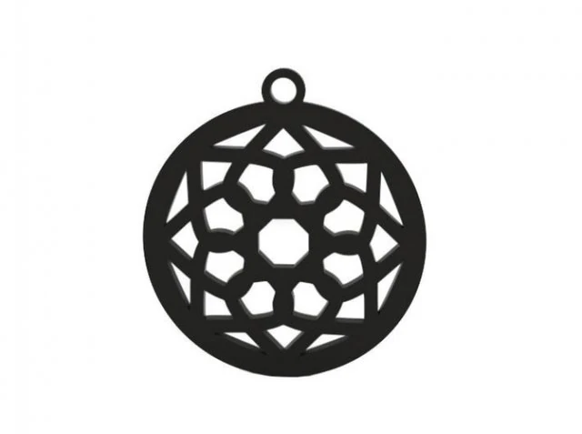 earring 3D Print Model .c4d .max .obj .3ds .fbx .stl .blend