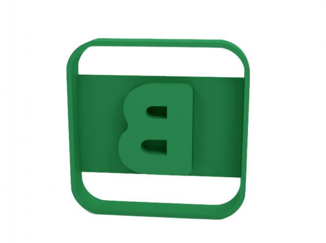 cookie cutter 3D 打印模型 .c4d .max .obj .3ds .fbx .stl .blend 