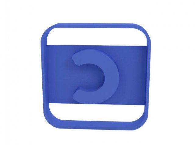 cookie cutter 3Dプリントモデル .c4d .max .obj .3ds .fbx .stl .blend 