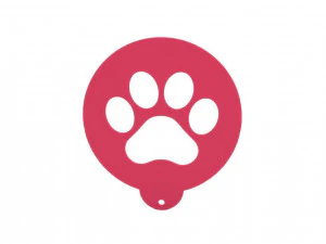 caff&egrave; - stencil alimentare Modello di stampa 3D