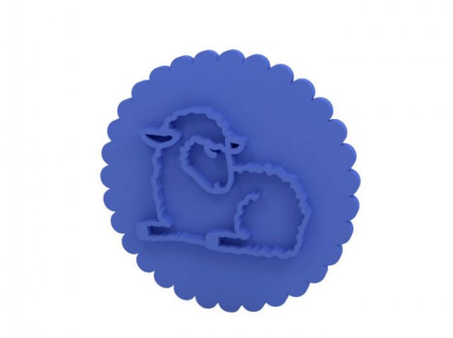 cookie stamp - stamp 3D-Druckmodell .c4d .max .obj .3ds .fbx .stl .blend 