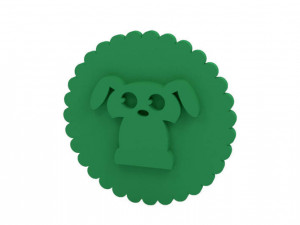 cookie stamp - stamp 3Dプリントモデル
