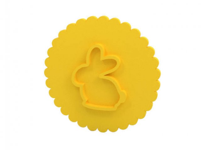cookie stamp - stamp 3D 프린트 모델 .c4d .max .obj .3ds .fbx .stl .blend 