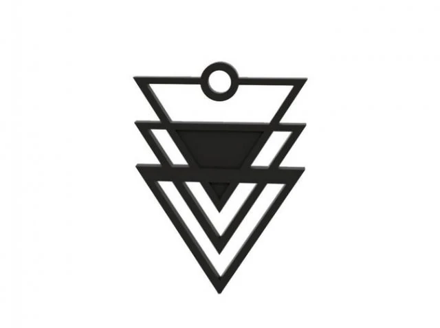 earring 3D Print Model .c4d .max .obj .3ds .fbx .stl .blend 