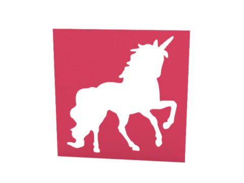 Трафарет 3D Принт Модель