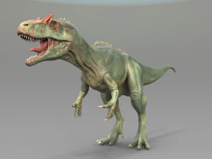allosaurus zbrush model 3D Model